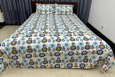 Premium Cotton Bed Sheet (King Size)