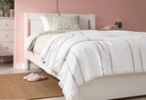 Queen Size Organic Waffle Blanket 100% Cotton (BLANKET-47Q)