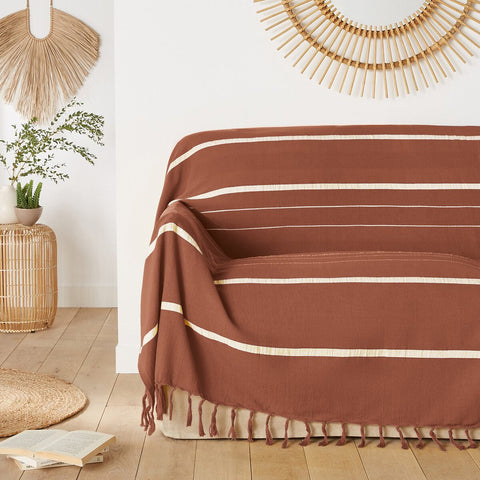 Nedo Fringed Throw-57