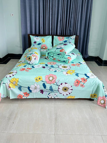 Comforter Bedsheet Set 100% Cotton