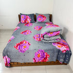 Cotton Comforter Bedsheet Combo (LBB-051)