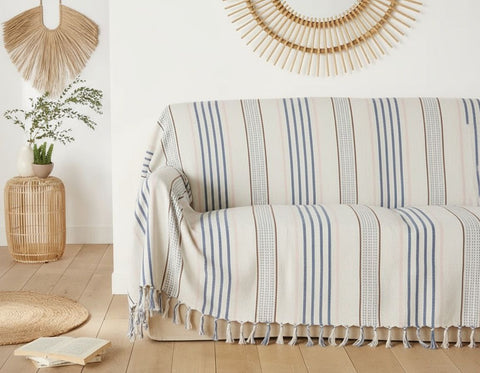 Nedo Fringed Throw-62