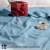 King Size Organic Popcorn Blanket 100% Cotton (BLANKET-37K)