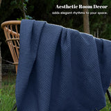 King Size Organic Waffle Blanket 100% Cotton (BLANKET-9K)