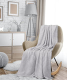 King Size Organic Waffle Blanket 100% Cotton (BLANKET-7K)