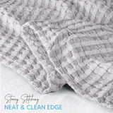 King Size Organic Waffle Blanket 100% Cotton (BLANKET-7K)