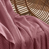 King Size Organic Waffle Blanket 100% Cotton (BLANKET-34K)