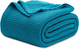 King Size Organic Waffle Blanket 100% Cotton (BLANKET-36K)