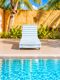 (40% Discount) Luxury Sunbed & Pool Chair Towel Cover - 417