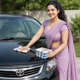 Car Cleaning Towel - 4 pcs