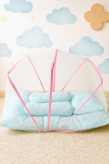 BABY BED WITH MOSQUITO NET