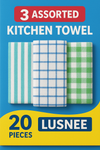 ASSORTED KITCHEN TOWELS WITH LUSNEE COMBO