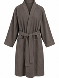 Luxury Cotton Linen Blend Bathrobe (Design-69)