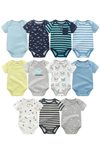 10 pcs Baby Romper with free Towel