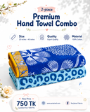 2-piece Premium Hand Towel Combo