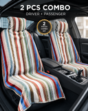 2 PCS Combo Car Seat Towel Cover