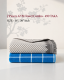 2 pcs Premium Gym Towel