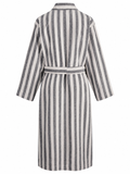 Luxury Cotton Linen Blend Bathrobe (Design-68)