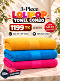 LOLIPOP TOWEL COMBO- 1199 TAKA