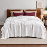 Queen Size Organic Waffle Blanket 100% Cotton (BLANKET-47Q)