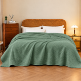 Super King Size Organic Waffle Blanket 100% Cotton (BLANKET-64K)