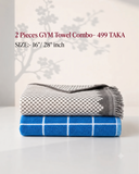 2 pcs Premium Gym Towel