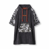 Luxury Half Sleeve Hooded Robe Towel (Design-02)