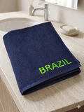 World Cup Towel – (Brazil Blue Edition)