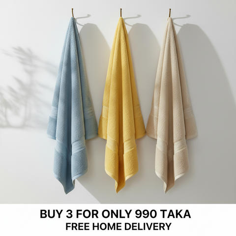 3 TOWEL COMBO- 990 TAKA
