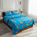 Cotton Comforter Bedsheet Combo (LBB-049)