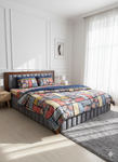 Cotton Comforter Bedsheet Combo (LBB-055)