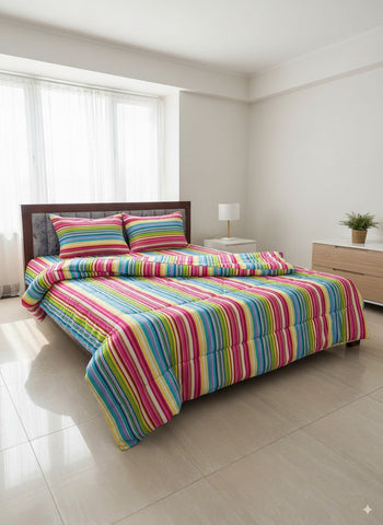 Comforter Bedsheet Combo (LBB-043)