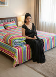Comforter Bedsheet Combo (LBB-043)