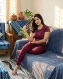 Nedo Fringed Throw-73