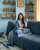 Nedo Fringed Throw-73