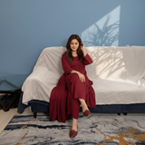 Nedo Fringed Throw-72