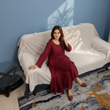 Nedo Fringed Throw-72