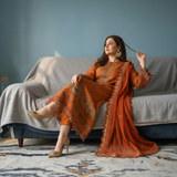 Nedo Fringed Throw-75