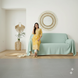 Nedo Fringed Throw-66