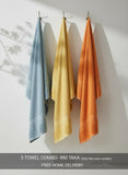 3 TOWEL COMBO- 990 TAKA (Only this color combo)