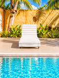 (40% Discount) Luxury Sunbed & Pool Chair Towel Cover - 416