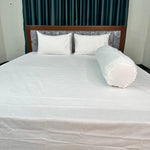 100% Cotton Bedsheet (FZK-White)