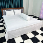 100% Cotton Bedsheet (FZK-White)