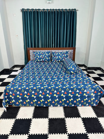 100% Cotton Bedsheet (FZK445)