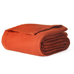 King Size Organic Waffle Blanket 100% Cotton (BLANKET-5K)