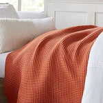 King Size Organic Waffle Blanket 100% Cotton (BLANKET-5K)