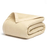 King Size Organic Waffle Blanket 100% Cotton (BLANKET-7K)
