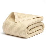 King Size Organic Waffle Blanket 100% Cotton (BLANKET-7K)