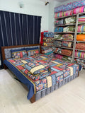 Cotton Comforter Bedsheet Combo (LBB-055)