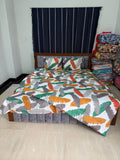 Cotton Comforter Bedsheet Combo (LBB-059)
